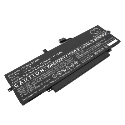 Аккумулятор Dell, Latitude 9330, Latitude 9330 2-in-1, Latitude 9330 4JG2Y, 4100 мАч, CS фото 1
