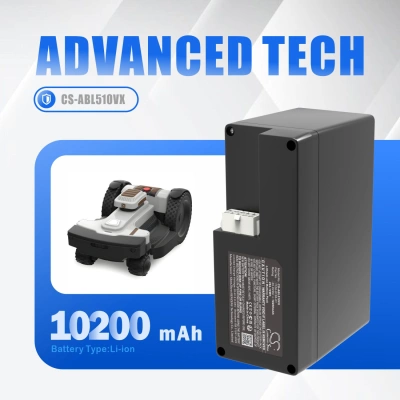 Аккумулятор Ambrogio | Stiga | Lizard, 4.0 Basic 4WD Premium, 4.0 Elite 4WD Premium, 4.36 Elite 4WD Ultra Premium, 10200 мАч, CS фото 2
