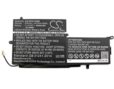 Аккумулятор HP, Spectre Pro X360, Spectre 13-4000, Spectre 13-4003DX, 4900 мАч, CS фото 4