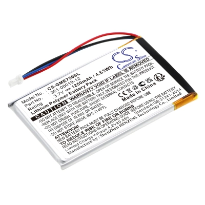 Аккумулятор Garmin, Edge 605, Edge 705, NUVI 465, 1250 мАч, CS фото 1