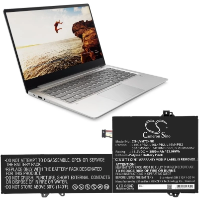 Аккумулятор Lenovo, Xiaoxin Air Pro, IdeaPad 720s-14IKB(81BD003HGE), IdeaPad 720s-14IKB(80XC0004US), 3550 мАч, CS фото 4
