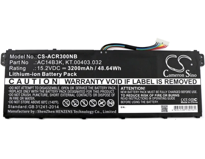 Аккумулятор Acer, Aspire R3, Aspire R3-131T, Aspire R3-131T-P4QQ, 3200 мАч, CS фото 2
