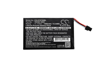 Аккумулятор ТСД Honeywell TX700, TX800, 1400 mAh, CS фото 2