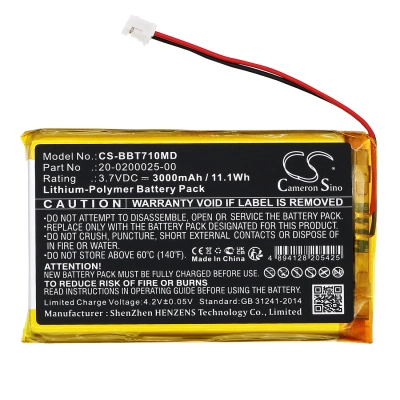 Аккумулятор Bistos, BT-710 pulse oximeter, 3000 мАч, CS фото 4