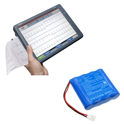 Аккумулятор Schiller, Cardiovit AT102+, MS-2010, MS-2015, 5200 мАч, CS фото 4