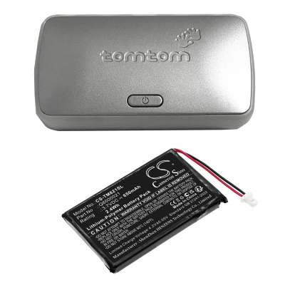 Аккумулятор TomTom, GPS-9821X, GPS-9821X PDA/Handhelds, 650 мАч, CS фото 4
