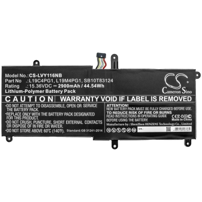 Аккумулятор Lenovo, 11e Yoga Gen 6 20SES00100, 11e Yoga Gen 6 20SES0FH00, 11e Yoga Gen 6 20SES0BU00, 2900 мАч, CS фото 4