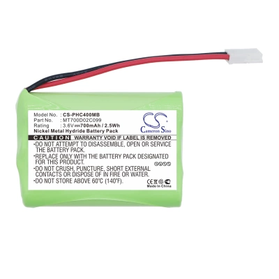 Аккумулятор Philips, CEPTF, SBC-SC368, SBC-SC369, 700 мАч, CS фото 4
