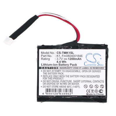 Аккумулятор TomTom, One XL HD Traffic, 1200 мАч, CS фото 6