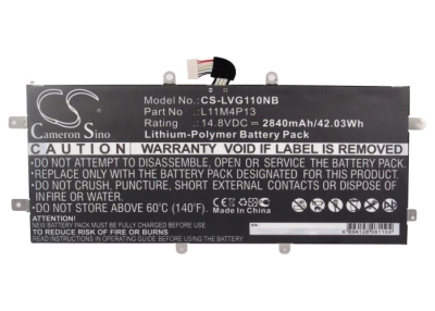 Аккумулятор Lenovo, IdeaPad Yoga 11, IdeaPad Yoga 11S, IdeaPad Yoga11S-IFI, 2840 мАч, CS фото 5