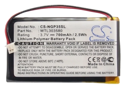 Аккумулятор NavGear, GT-35 3D, GT-35-128MB, GT35, 700 мАч, CS фото 5