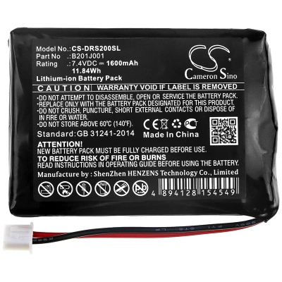 Аккумулятор Deviser, DS2000, DS2000A, DS2000B, 1600 мАч, CS фото 2
