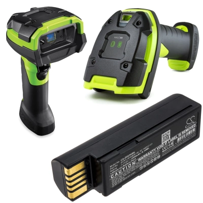 Аккумулятор сканера Zebra (Motorola, Symbol) DS3600, DS3678, LI3600, LI3678, LS3600, LS3678, 2200 mAh, CS фото 3