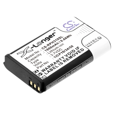 Аккумулятор Rotronic, HygroPalm HP31, HygroPalm HP32, HygroPalm HP6, 1800 мАч, CS фото 1