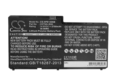 Аккумулятор HP, Envy 13, Envy 13-1000, Envy 13-1001TX, 2700 мАч, CS фото 2