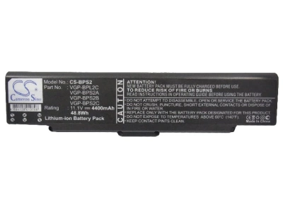 Аккумулятор Sony, S49CP/ B, VAIO VGC-LB52B, VAIO VGN-FJ92S, 4400 мАч, CS фото 5