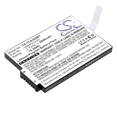 Аккумулятор Xfinity | Technicolor, iControl Technicolor, TCA300COM, 2800 мАч, CS фото 1