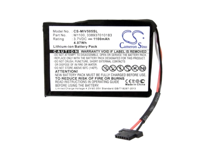 Аккумулятор Mitac | Navman, Mio Spirit V505 TV, Mio Spirit V735 TV, Spirit V505 TV, 1100 мАч, CS фото 5