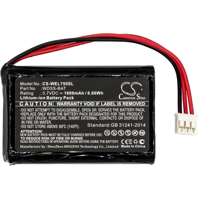 Аккумулятор Vernier, Wireless Dynamics Sensor System, 1800 мАч, CS фото 3