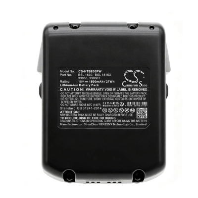Аккумулятор Hitachi, DV 18DBL, DH 18DSL, DS 18DBL, 1500 мАч, CS фото 3