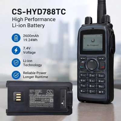 Аккумулятор Hytera | HYT | Harris, PD7, PD785, PD785G, 2600 мАч, CS фото 6