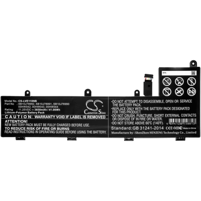 Аккумулятор Lenovo, ThinkPad Yoga 11e 20GA000MUS, ThinkPad Yoga 11e 20G8-S03400, ThinkPad Yoga 11e 20GA0012, 3650 мАч, CS фото 3
