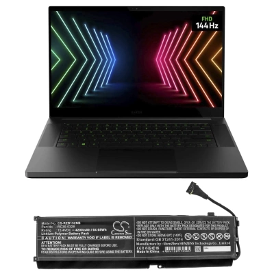 Аккумулятор Razer, Blade 15 2020, Blade 15 2021, RZ09-0330x, 4200 мАч, CS фото 4