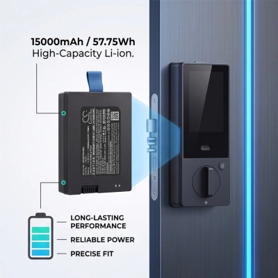 Аккумулятор Eufy, FamiLock S3, FamiLock S3 Max, 15000 мАч, CS фото 6
