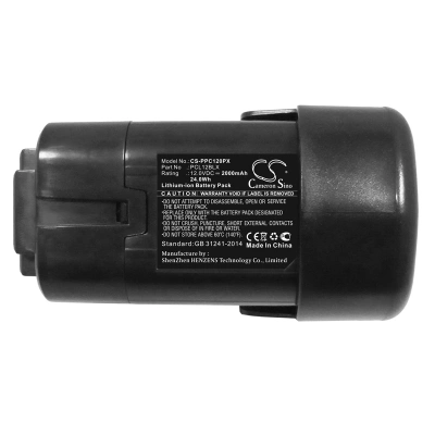 Аккумулятор Porter Cable, PCL12C, PCL120DDC-2, PCL120CRC-2, 2000 мАч, CS фото 3