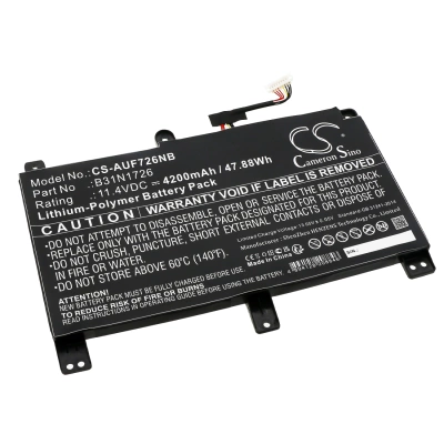 Аккумулятор Asus, FX504, FX504G, FX504GE, 4200 мАч, CS фото 1