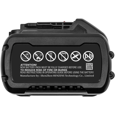 Аккумулятор DeWalt, 20V MAX, 60V MAX, 120V MAX, 9000 мАч, CS фото 2