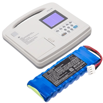 Аккумулятор Carewell, ECG-1101, ECG-1101G, ECG-1101B, 2000 мАч, CS фото 2