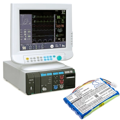 Аккумулятор GE | Datex Ohmeda, Datex-Ohmeda S5, Datex-Ohmeda S5CAM, Datex-Ohmeda S5 PATIENT MONITOR, 3800 мАч, CS фото 3