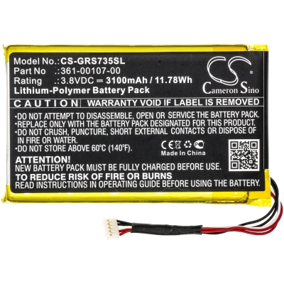 Аккумулятор Garmin, inReach SE, Explorer+, 010-01735-10, 3100 мАч, CS фото 8