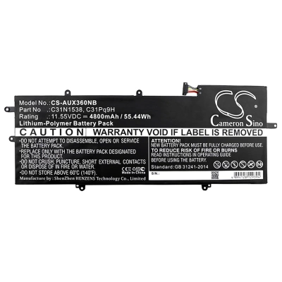 Аккумулятор Asus, UX360UA, Q324UA, UX360UA-1C, 4800 мАч, CS фото 2