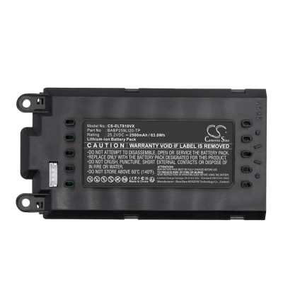 Аккумулятор Electrolux, 90027767300, 90027767500, 90027767700, 2500 мАч, CS фото 3