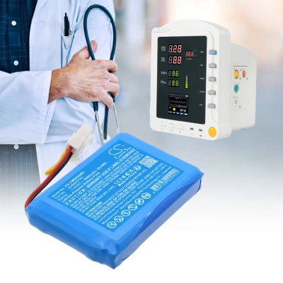 Аккумулятор CONTEC | Carewell, CMS5000, CMS6000, CPM8000, 4000 мАч, CS фото 3