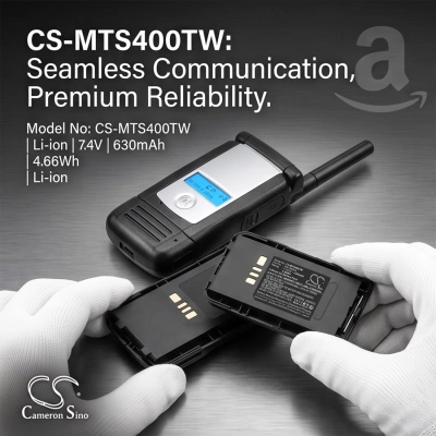 Аккумулятор Motorola, H18KCN9PW9AN, H18QCN9PW9AN, XTS4000, 630 мАч, CS фото 2