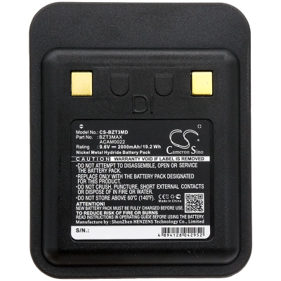 Аккумулятор Bullard, T3, T3 Max, T3LT, 2000 мАч, CS фото 2
