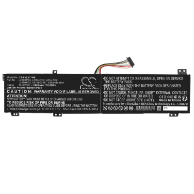 Аккумулятор Lenovo, Legion 5 17ACH6H-82JY00GMMX, Legion 5 17ACH6-82K0003GPB, Legion 5 17ITH6H-82JM002QGE, 5000 мАч, CS фото 5