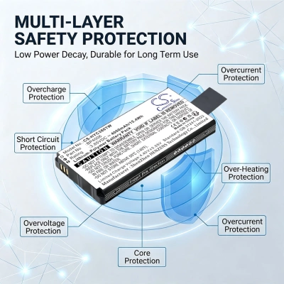 Аккумулятор Hytera, PNC380, PNC380 POC Radio, PNC380S, 4000 мАч, CS фото 8