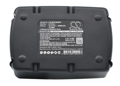 Аккумулятор Metabo, BHA 36 LTX, BHA 36 LTX Compact, AHS 36V, 2000 мАч, CS фото 2