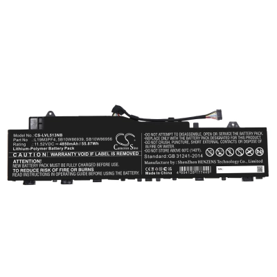 Аккумулятор Lenovo, IdeaPad 5 14ARE05, Ducati 5 82ES000DAU, IdeaPad 5 15ARE05-81YQ006JMH, 4850 мАч, CS фото 2