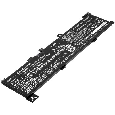 Аккумулятор Asus, X705, X705UV-3G, X705NC-1B, 3600 мАч, CS фото 1