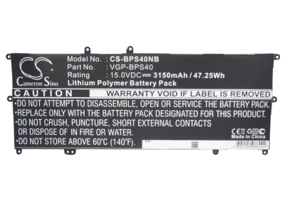 Аккумулятор Sony, VAIO Fit 15A, SVF15N18PW, SVF15N13CW, 3150 мАч, CS фото 4