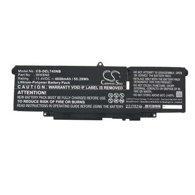 Аккумулятор Dell, Latitude 7450, Latitude 7640, Latitude 7440, 4850 мАч, CS фото 2