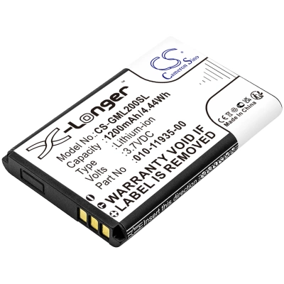 Аккумулятор Garmin, 010-01055-15, 010-02184-01, GLO, 1200 мАч, CS фото 1
