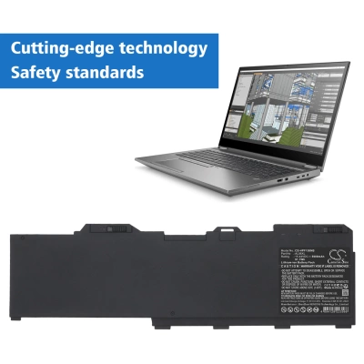 Аккумулятор HP, ZBook Fury 15 G7, ZBook FURY 15 G7 Mobile Workstation, ZBook Fury 15 G8, 5900 мАч, CS фото 5