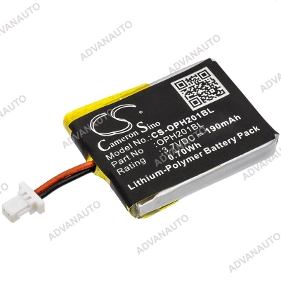 Аккумулятор сканера Opticon OPN-2000, OPN-2001, OPN-2002, OPN-2004, OPN-2005, OPN-2006, 190 mAh, CS фото 1