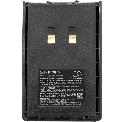 Аккумулятор Kirisun PT4200, PT-4200, PT5200, PT-5200, PT558, PT-558, PT558S, PT-558S, PT668, 1600 mAh, CS фото 2